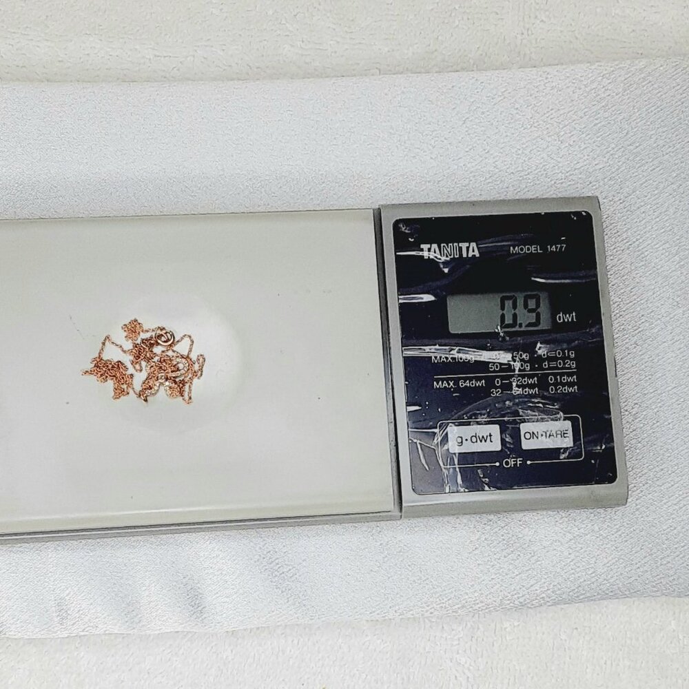 HOST PICK!! NEW 14kt Rose Gold and Diamond Cross Necklace - Picture 10 of 11
